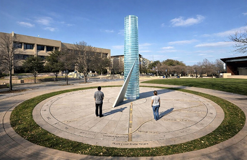 Artist’s rendering of the Arlington 150th Anniversary Sculpture.